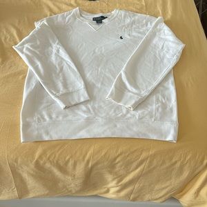 Polo Ralph Lauren White Crewneck